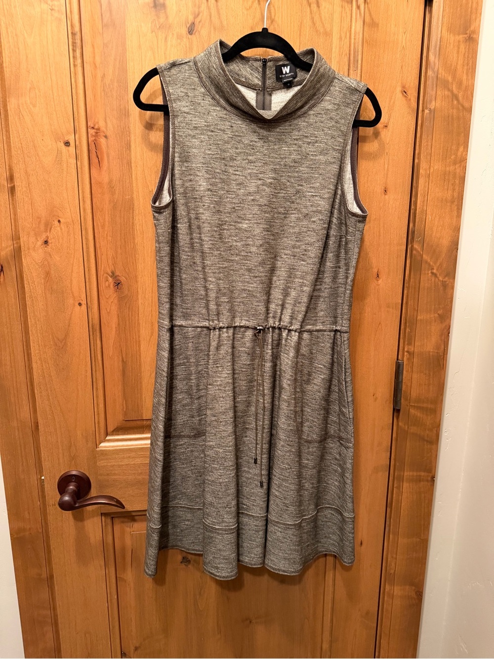 W by Worth Brown Knit Dress